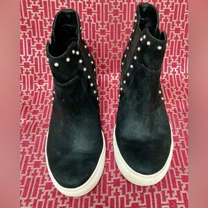 Aldo black studded booties. Size 7.5.